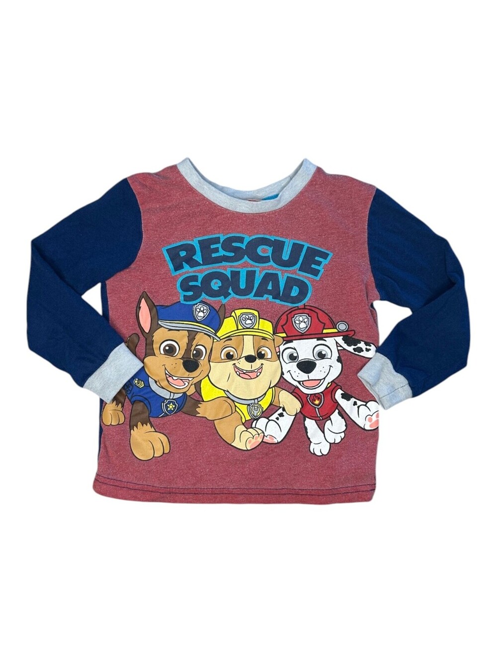 Nickelodeon 3T Paw Patrol Rescue Squad Long Sleeve Shirt